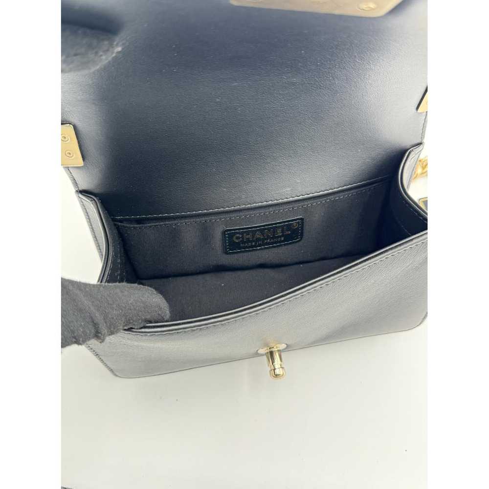 Chanel Boy leather crossbody bag - image 9