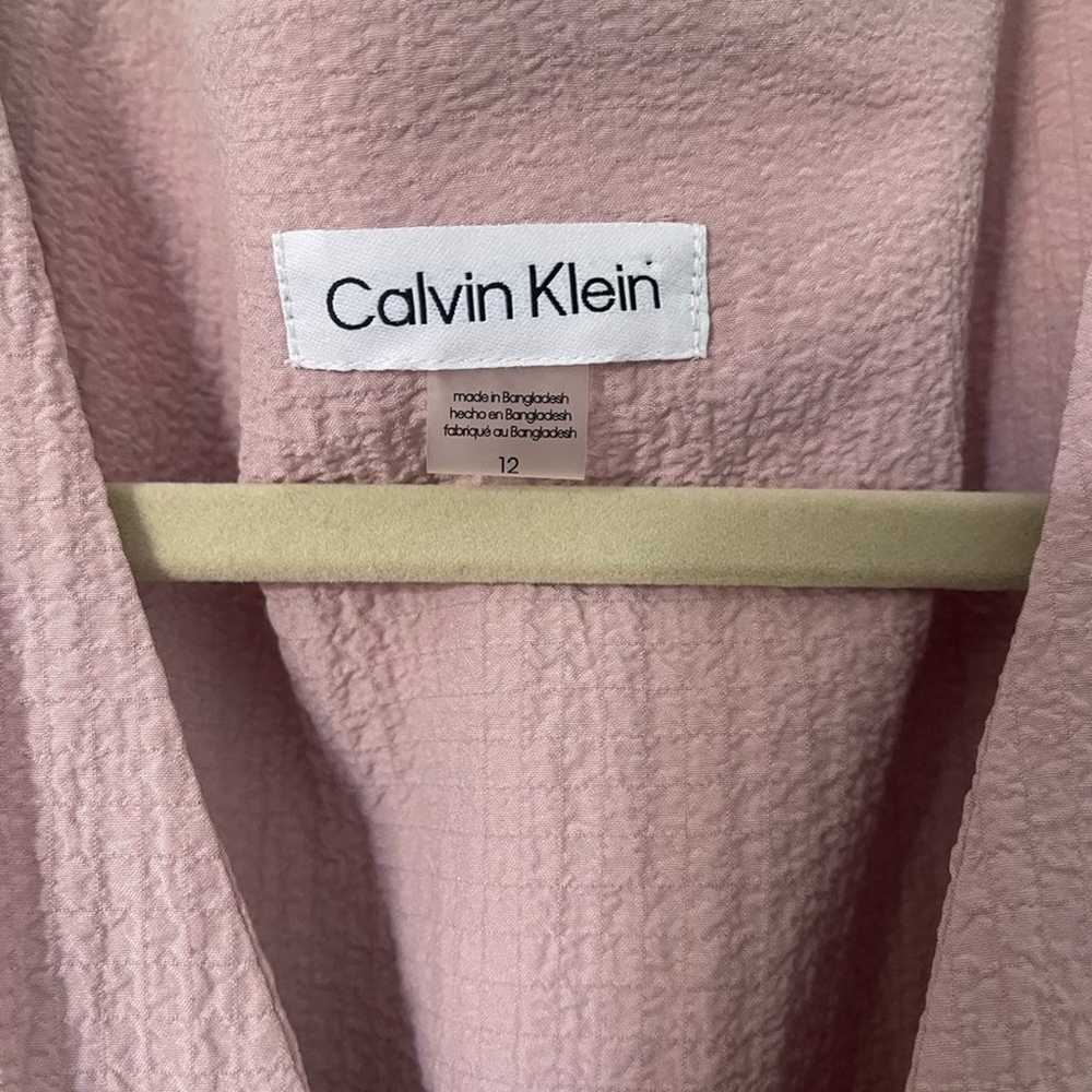 Calvin Klein Pink Dress Sz 12 - image 5