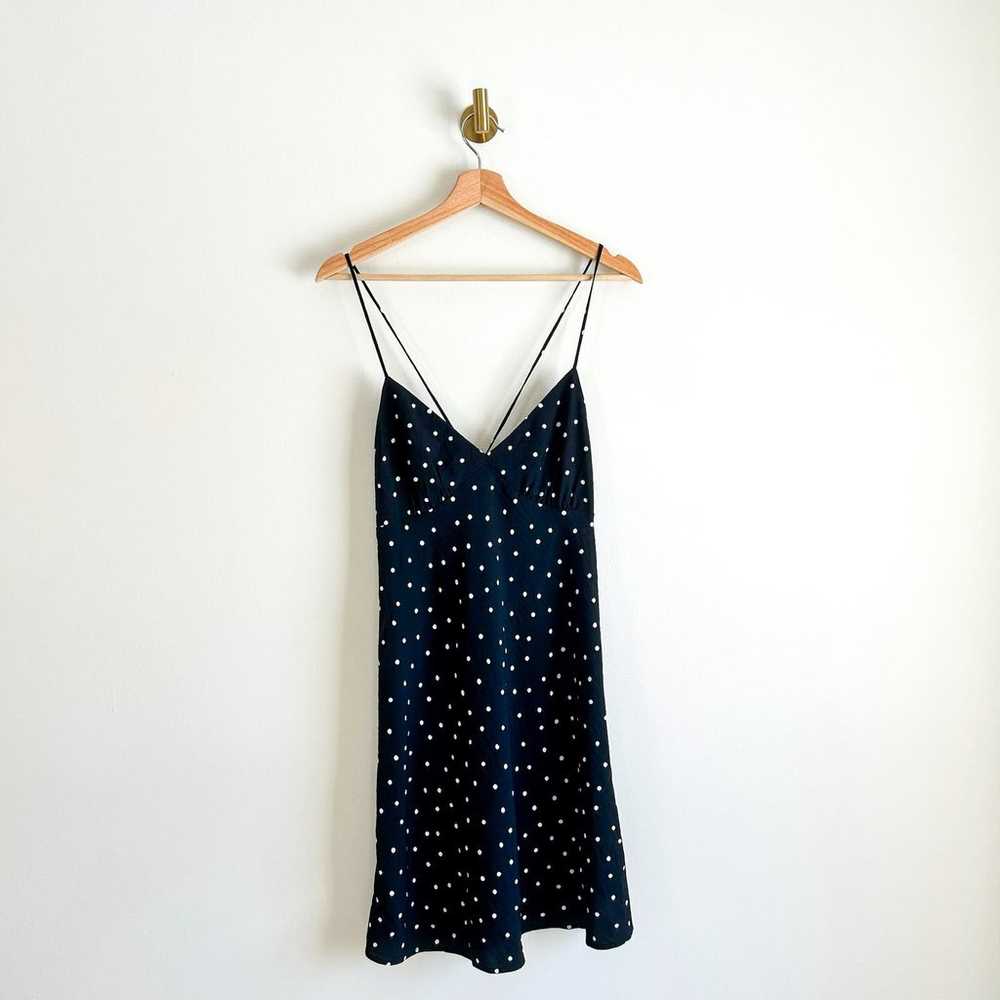 Madewell Layton Mini Slip Dress Polka Dot in True… - image 2