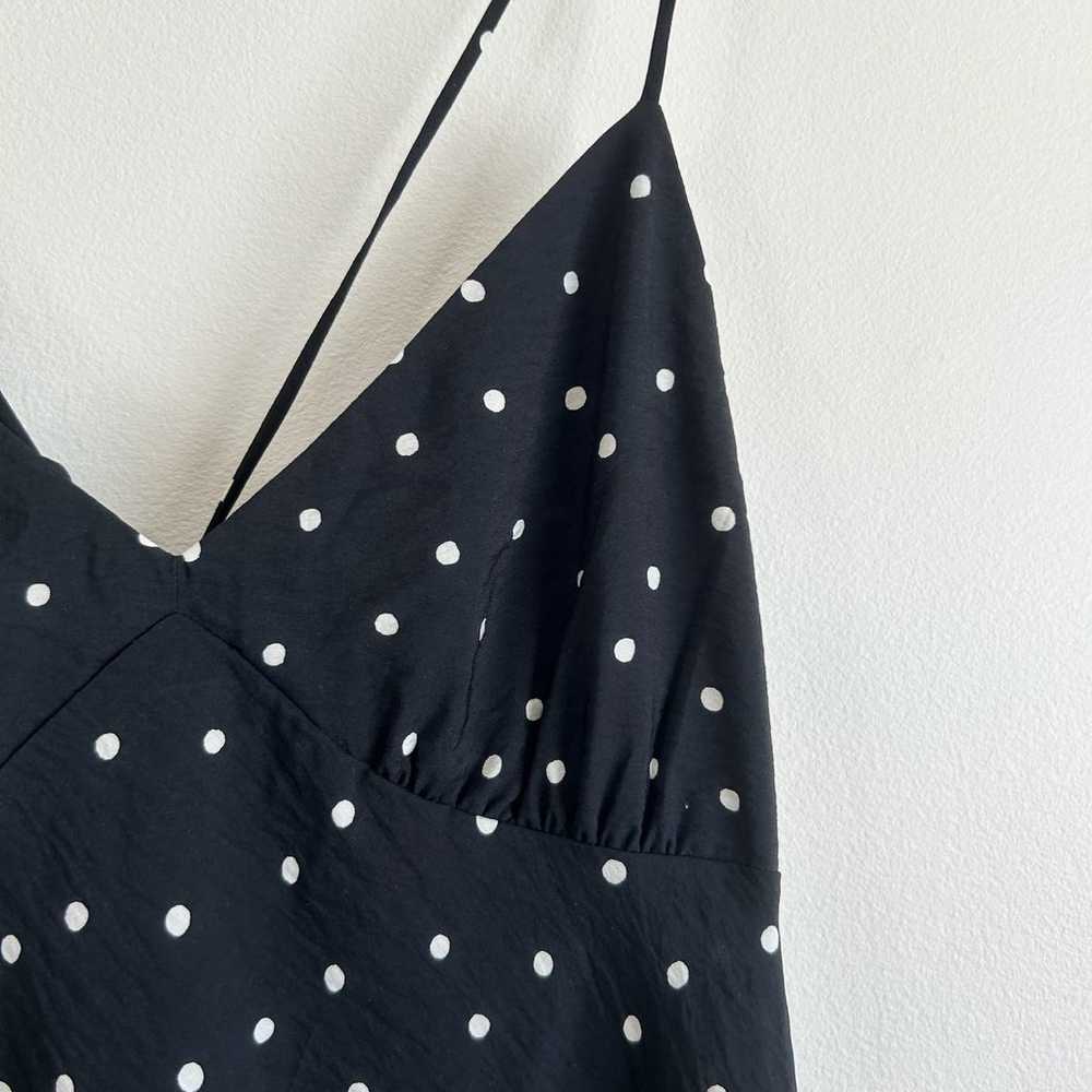 Madewell Layton Mini Slip Dress Polka Dot in True… - image 4
