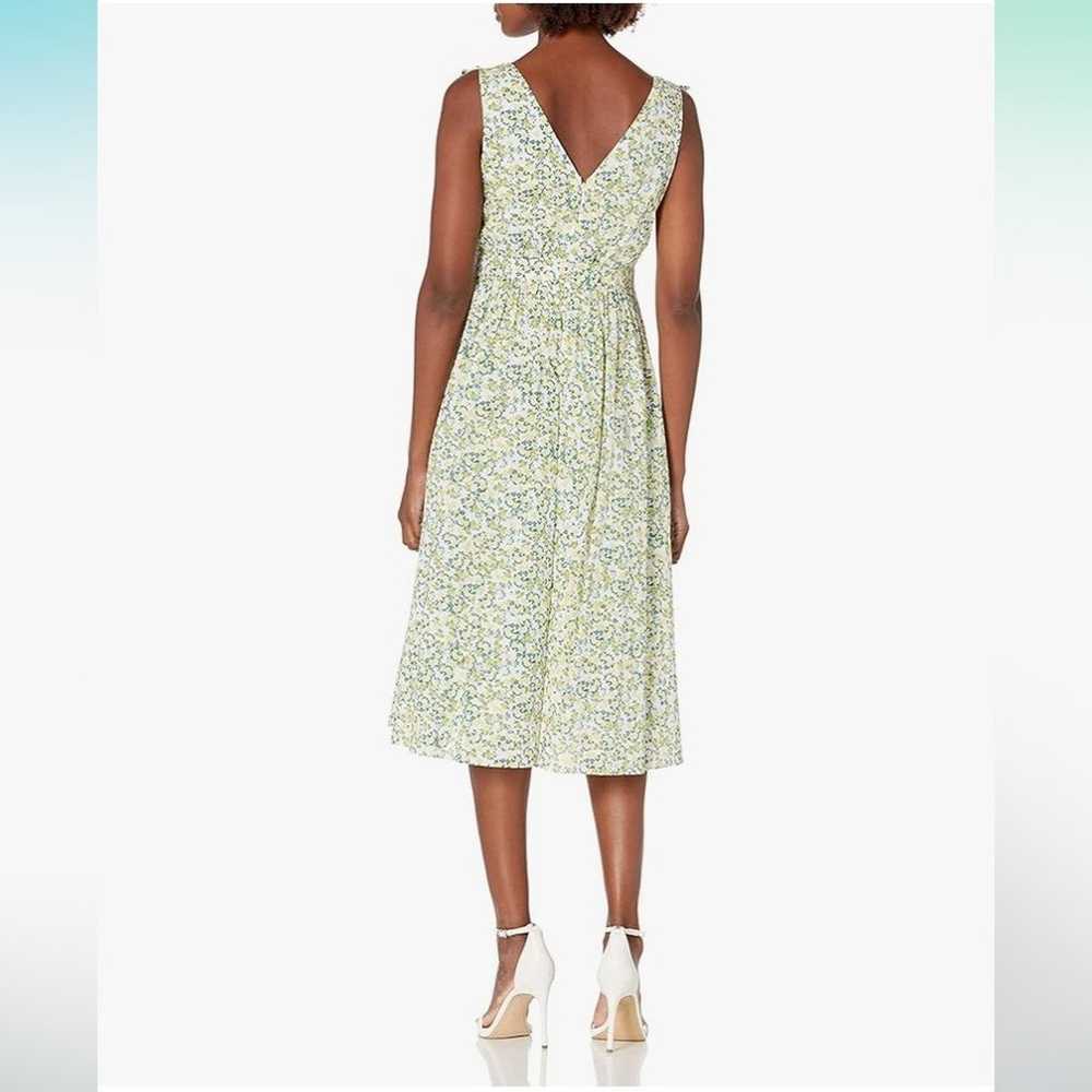 Calvin Klein Ditsy Floral Print Midi Dress Size 8 - image 12