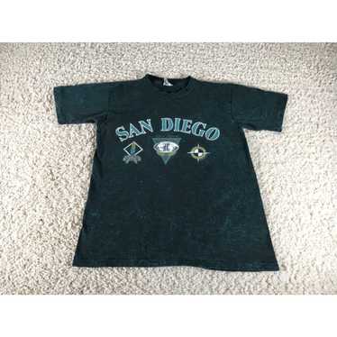 Vintage Vintage San Diego Shirt Mens Large Green … - image 1