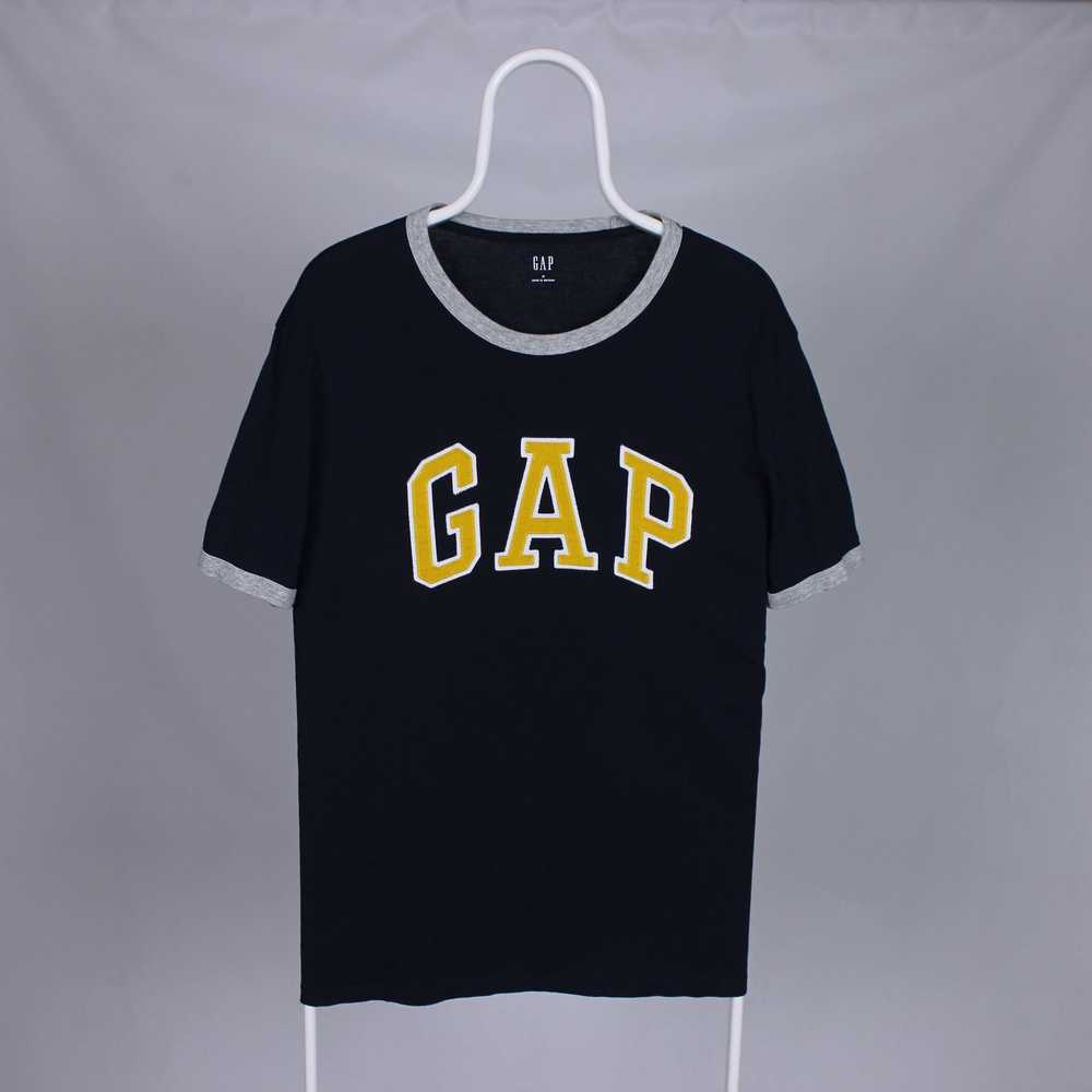 Gap × Vintage Gap vintage t shirt big logo centr … - image 1