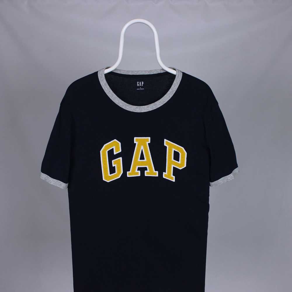 Gap × Vintage Gap vintage t shirt big logo centr … - image 3