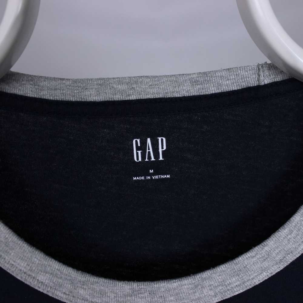 Gap × Vintage Gap vintage t shirt big logo centr … - image 4