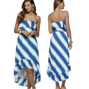 Lilly Pulitzer Caldwell Sail Stripe High Low Stra… - image 1