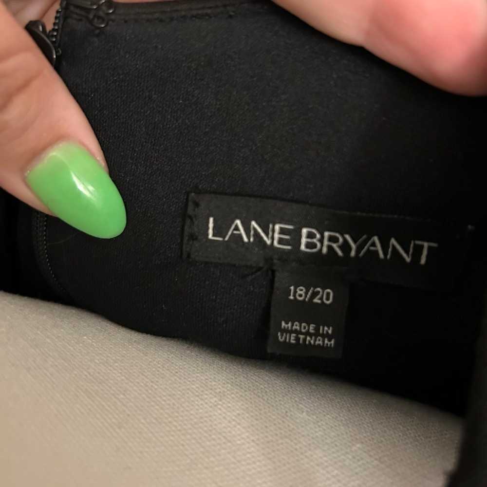 Black Lane Bryant Dress- Size 18/20 - image 9