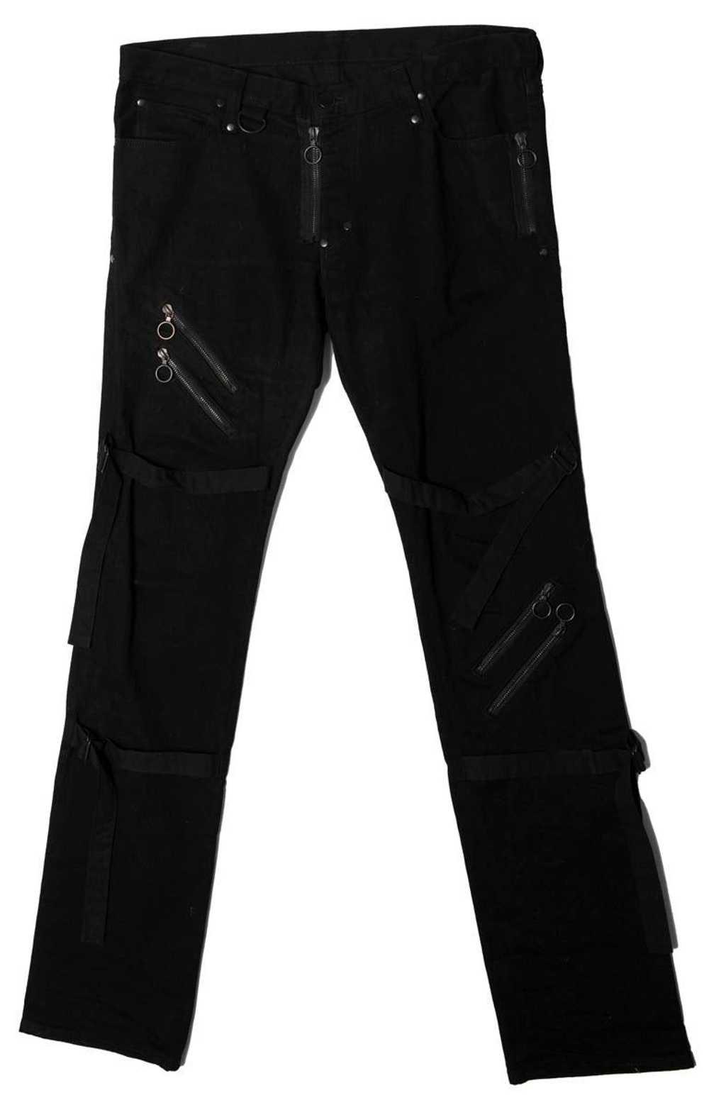 Number (N)ine Mid 2000's Multi-Zip Jeans - image 1