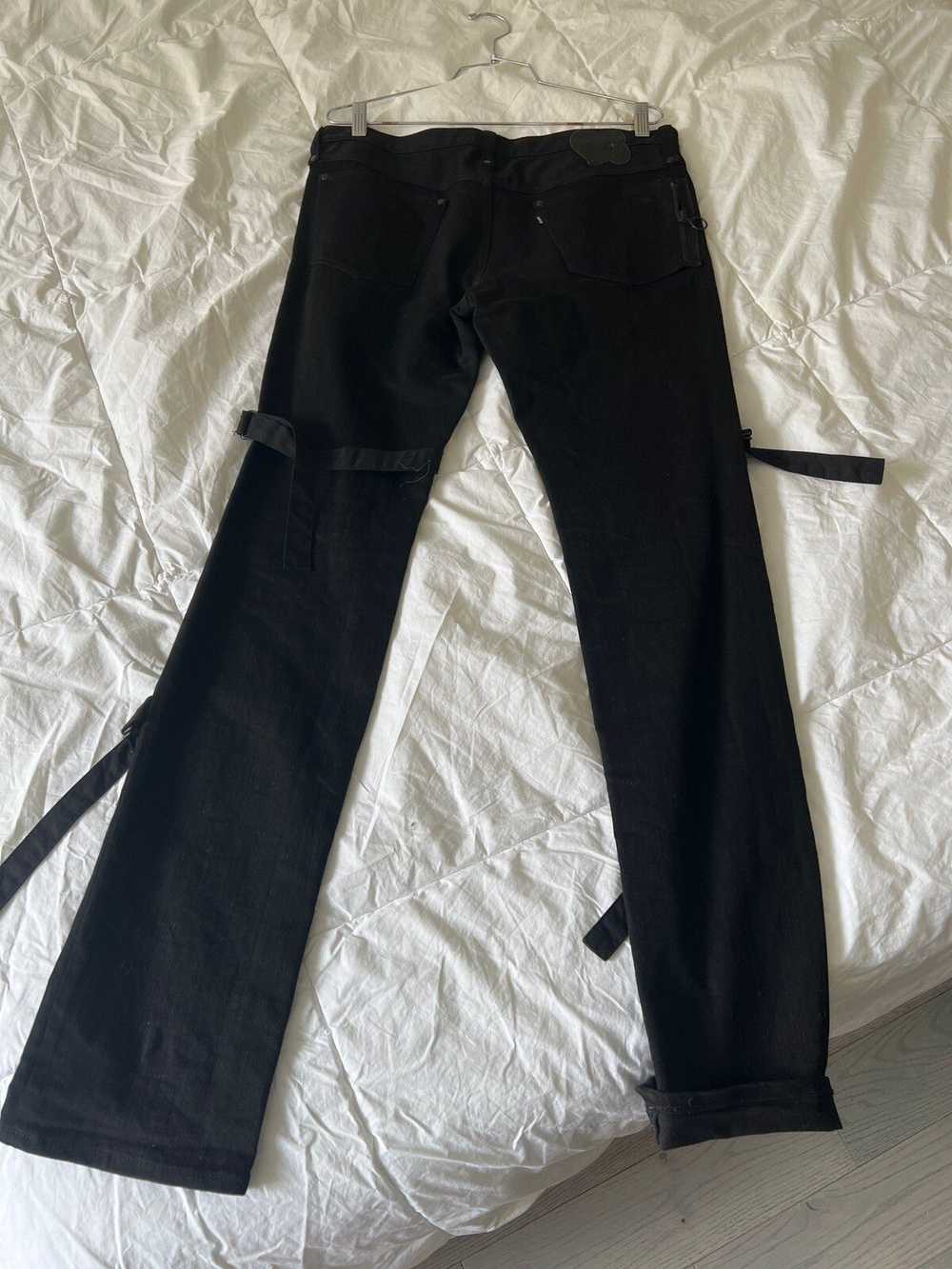 Number (N)ine Mid 2000's Multi-Zip Jeans - image 4