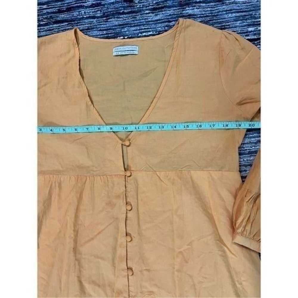 Urban outfitters cotton boho summer orange dress … - image 7
