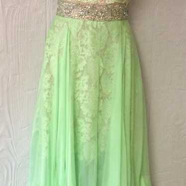 Size 2 prom gown high low