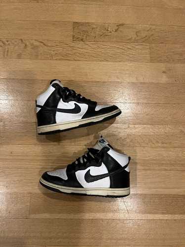 Nike Vintage 2008 Nike Dunk High Sail Black/White - image 1