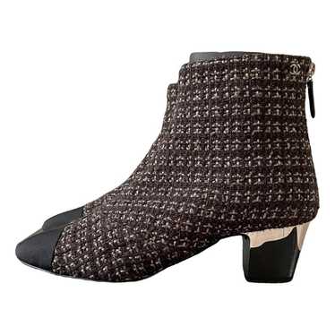 Chanel Tweed ankle boots - image 1