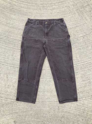 Carhartt × Streetwear Dark Brown Double Knee Pants