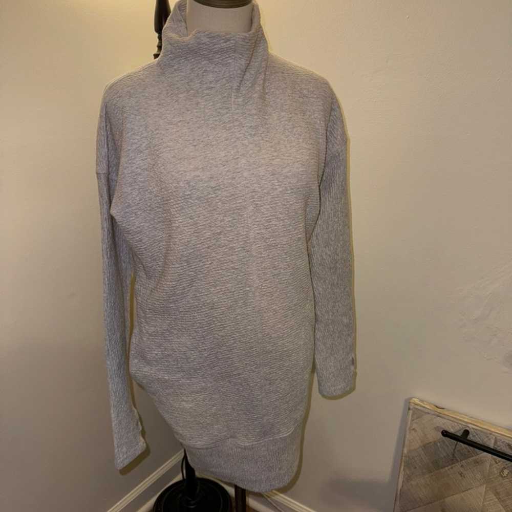 Lululemon size 2 Call for Cozy Dress Heathered Co… - image 4