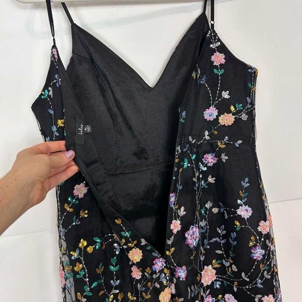 Lulus Mini Dress Women's XL Black Sleeveless Mesh… - image 4