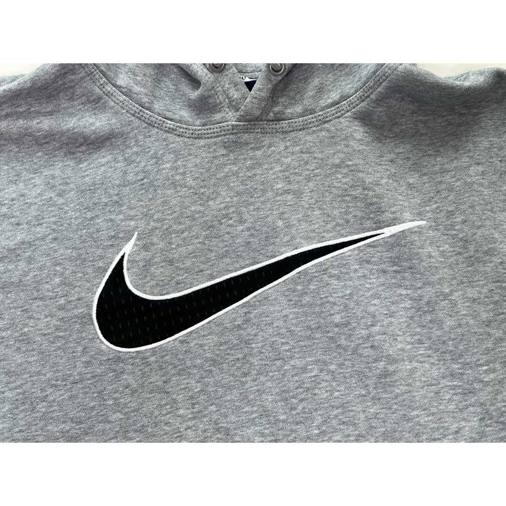 Nike Nike Big Mesh Swoosh Pullover Hoodie Sweatsh… - image 4