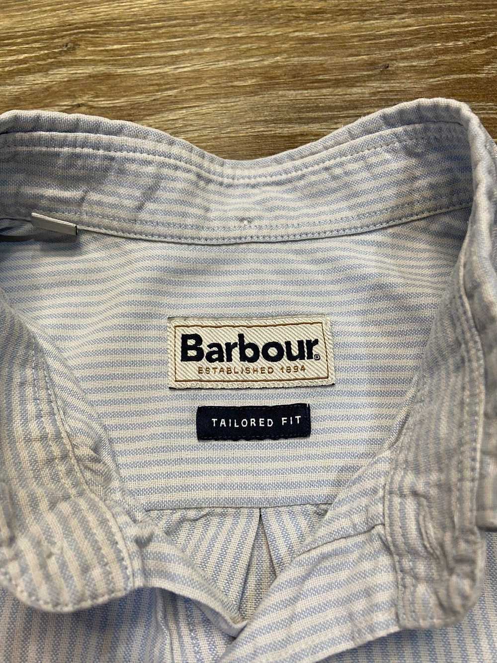 Barbour × Designer × Vintage Barbour Tailored Fit… - image 8