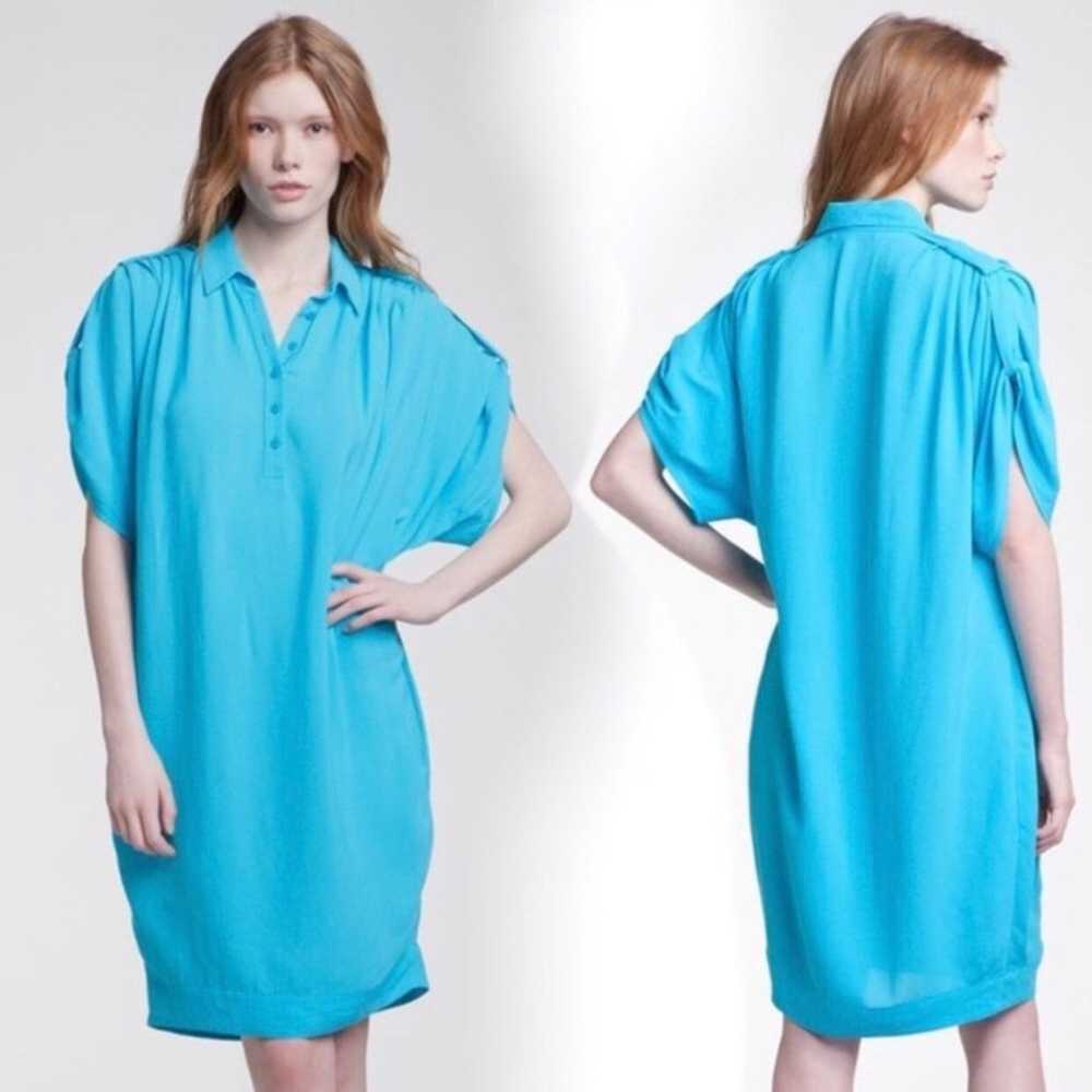 Diane Von Furstenberg Karin Kimono Sleeve Crepe S… - image 1