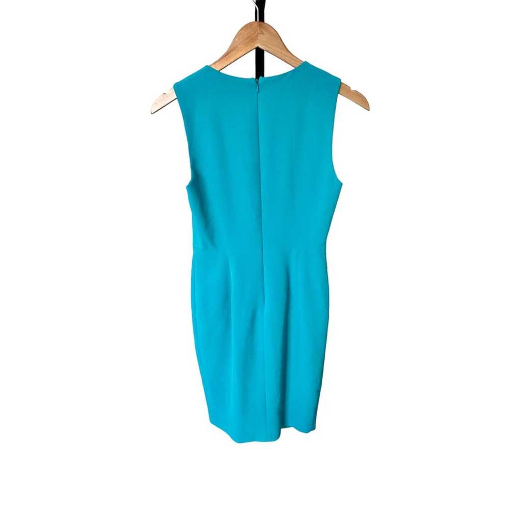Black Halo Bright Blue Mini Dress Size 2 - image 4