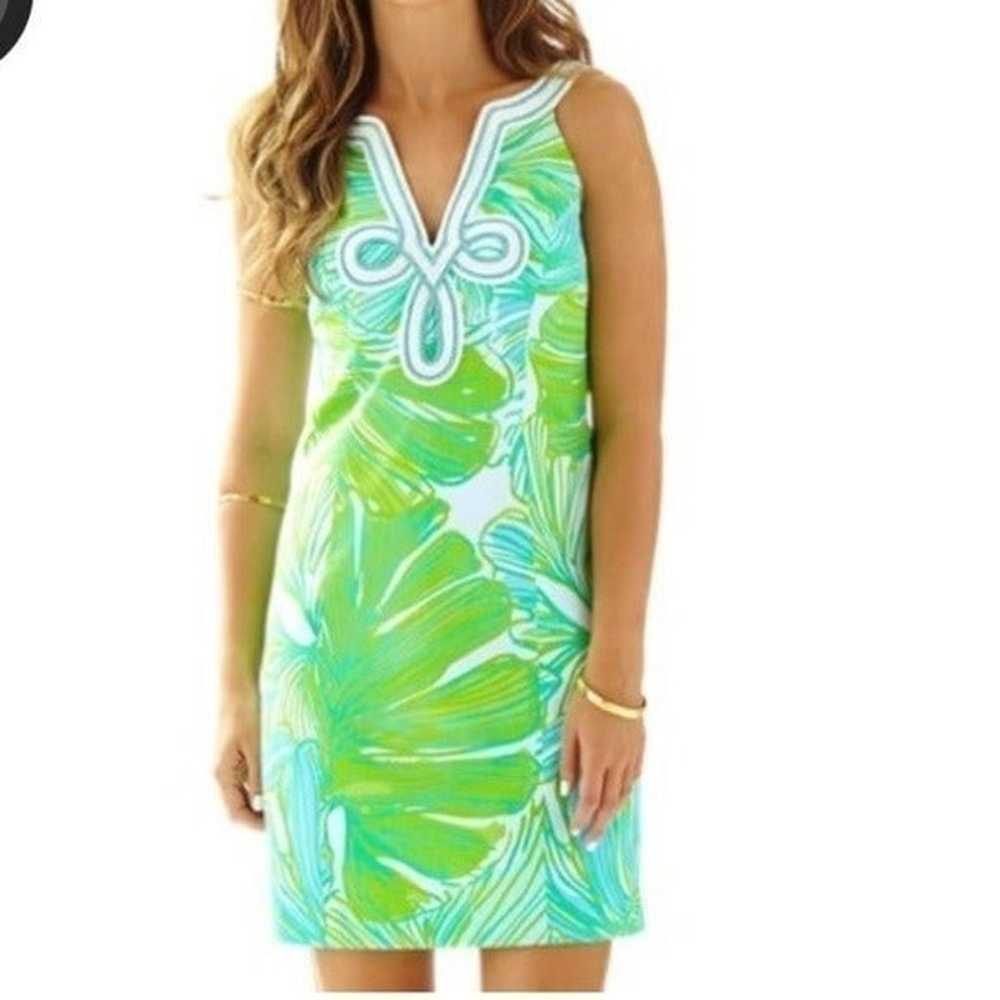 Lilly Pulitzer Tessa Dress Size 2 Shift Tropical … - image 12