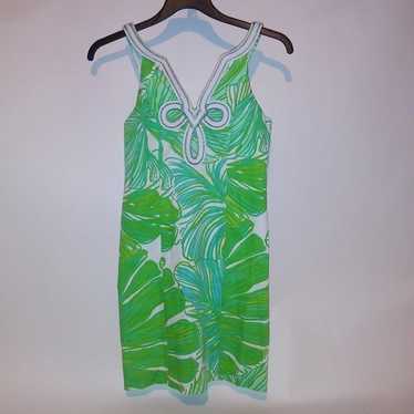 Lilly Pulitzer Tessa Dress Size 2 Shift Tropical … - image 1