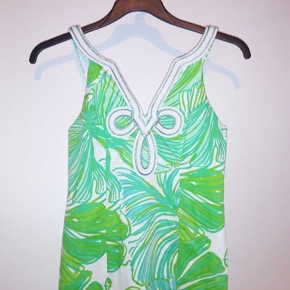 Lilly Pulitzer Tessa Dress Size 2 Shift Tropical … - image 2