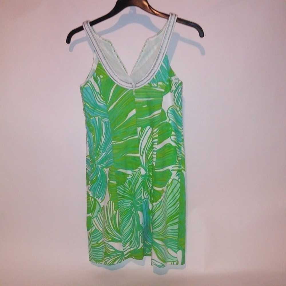 Lilly Pulitzer Tessa Dress Size 2 Shift Tropical … - image 5