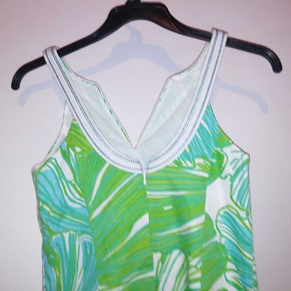 Lilly Pulitzer Tessa Dress Size 2 Shift Tropical … - image 7