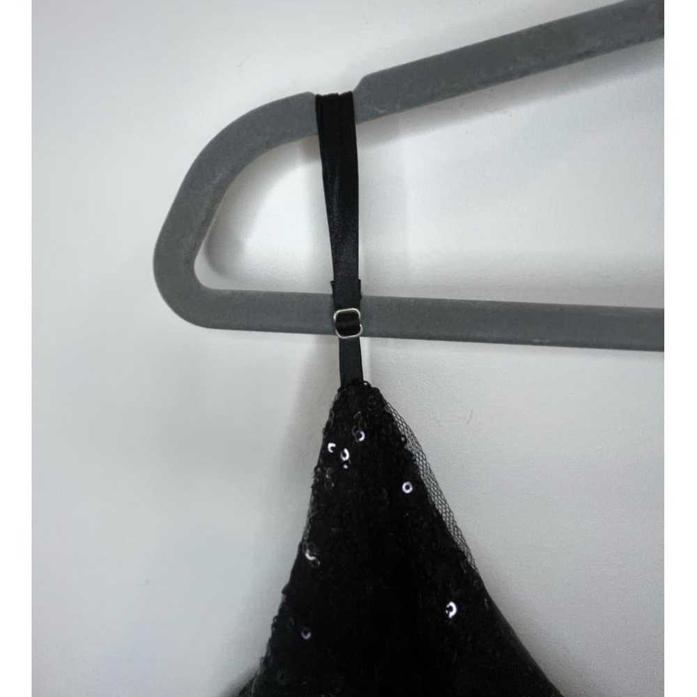 Revelry Black Sequins A-Line V-Neck Glam Gown Siz… - image 6