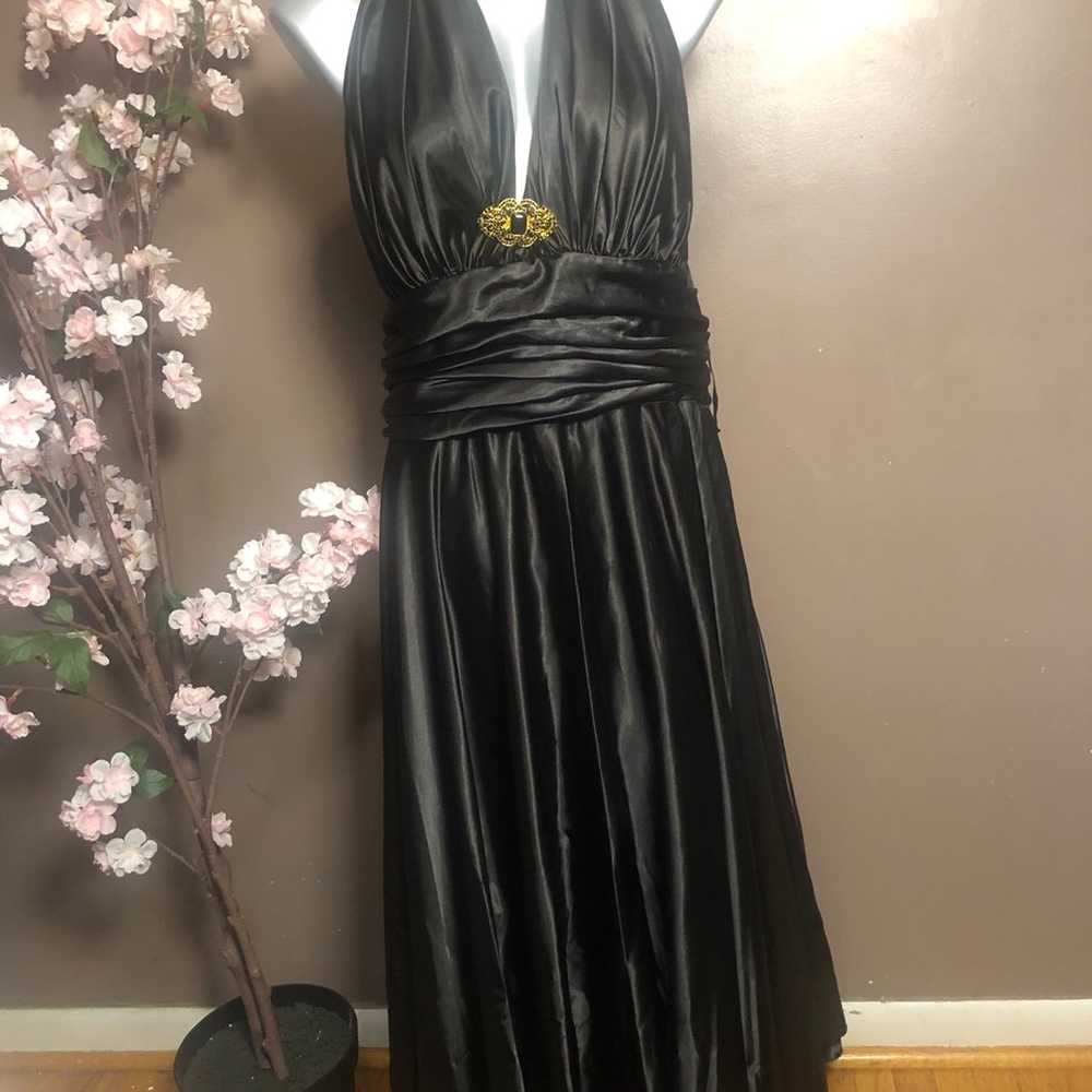 3xl gown halter dress shiny beautiful - image 3