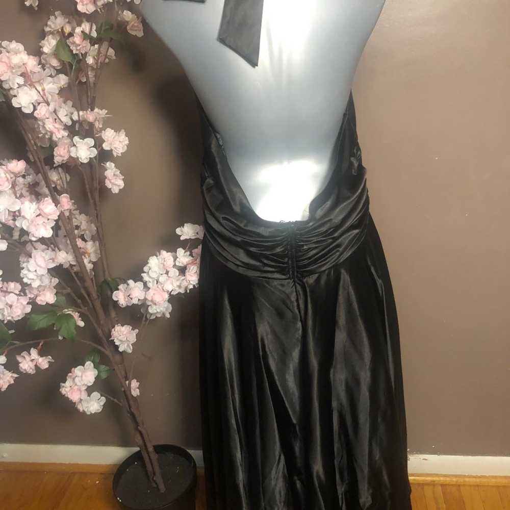 3xl gown halter dress shiny beautiful - image 5