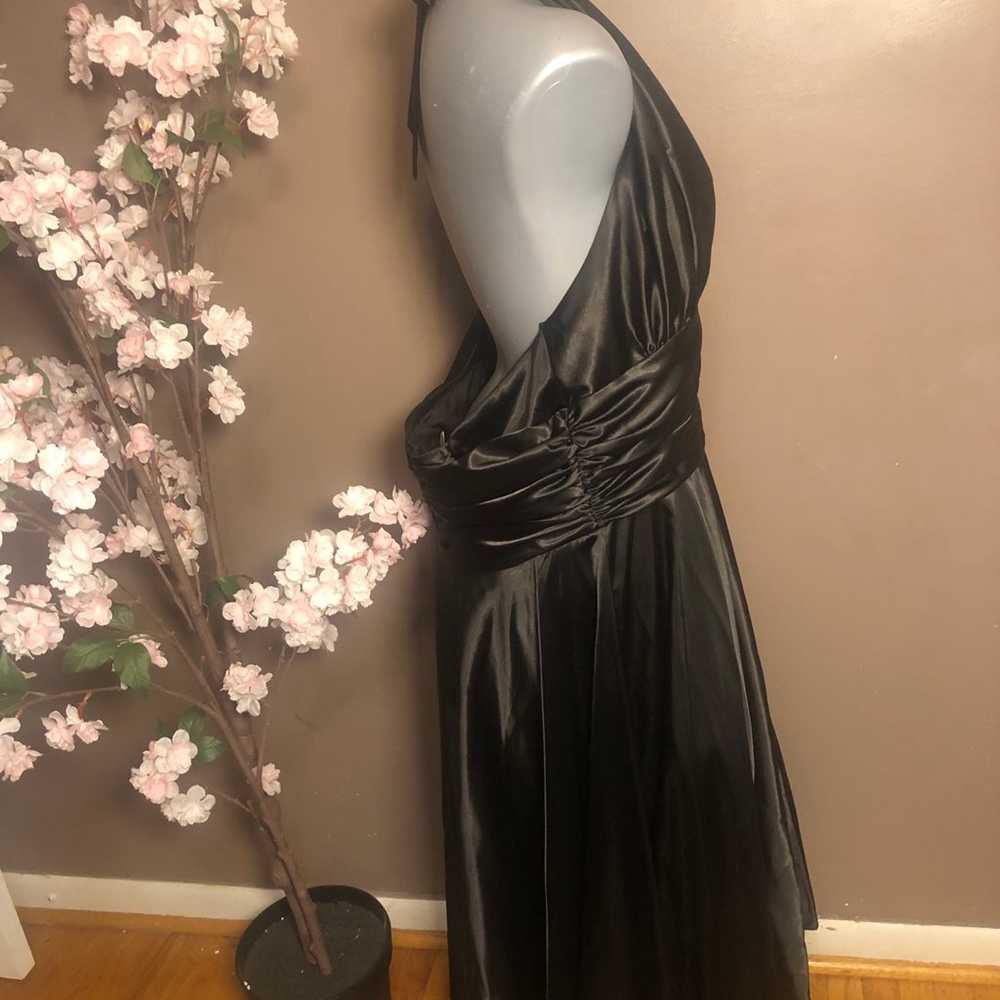 3xl gown halter dress shiny beautiful - image 6