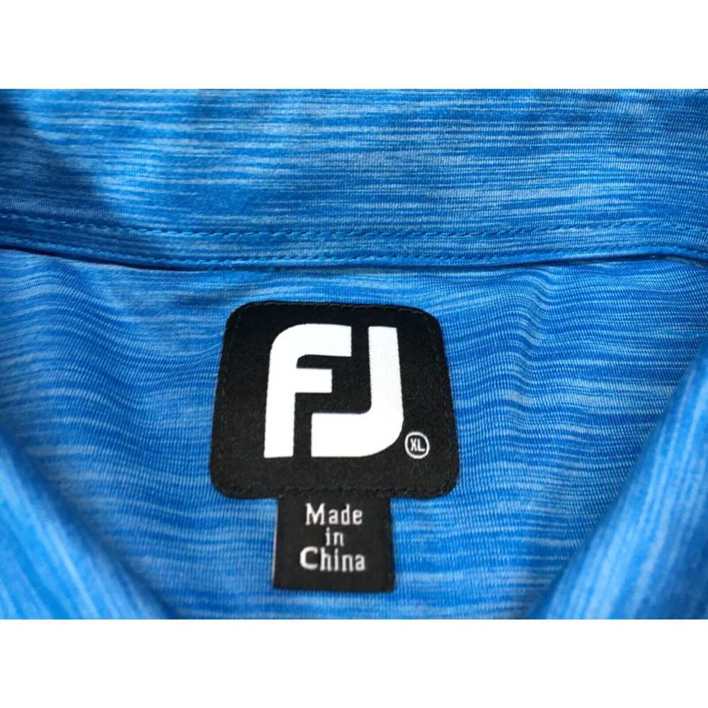 Footjoy FootJoy Shirt Mens Extra Large Blue Polo … - image 3