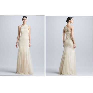 Wtoo One-Shoulder Tulle Gown  Size 2 - image 1
