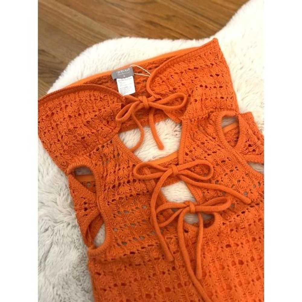 Outcast Clothing Mako Cutout Crochet Maxi Dress s… - image 6