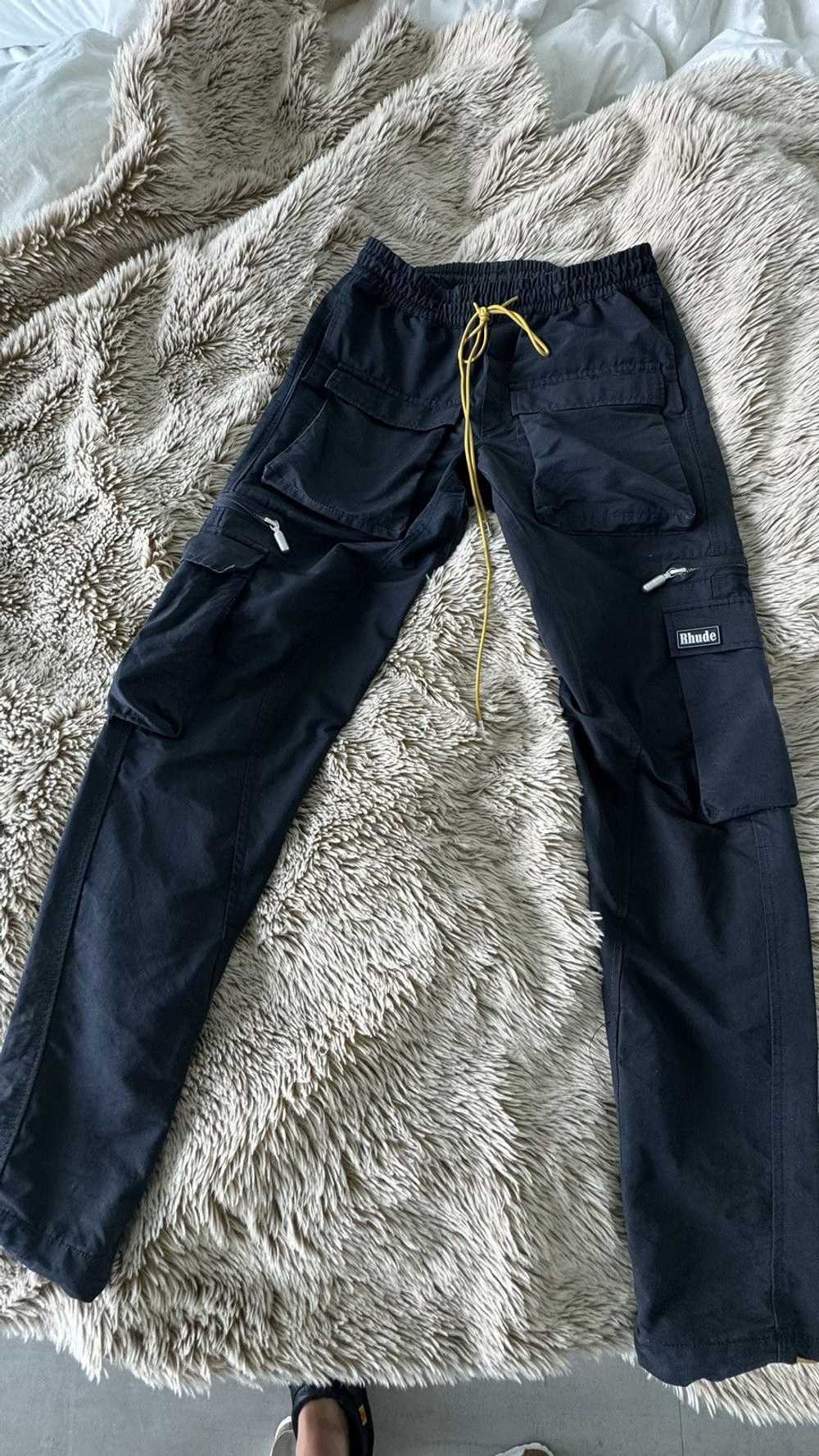 Rhude Black Classic Cargo Pants - image 1