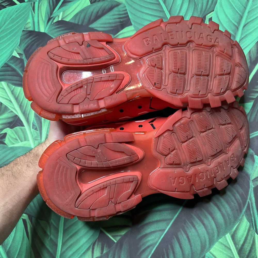Balenciaga Track sneaker ‘clear sole red’ Sz- 14M… - image 11