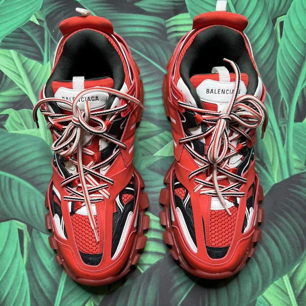 Balenciaga Track sneaker ‘clear sole red’ Sz- 14M… - image 5