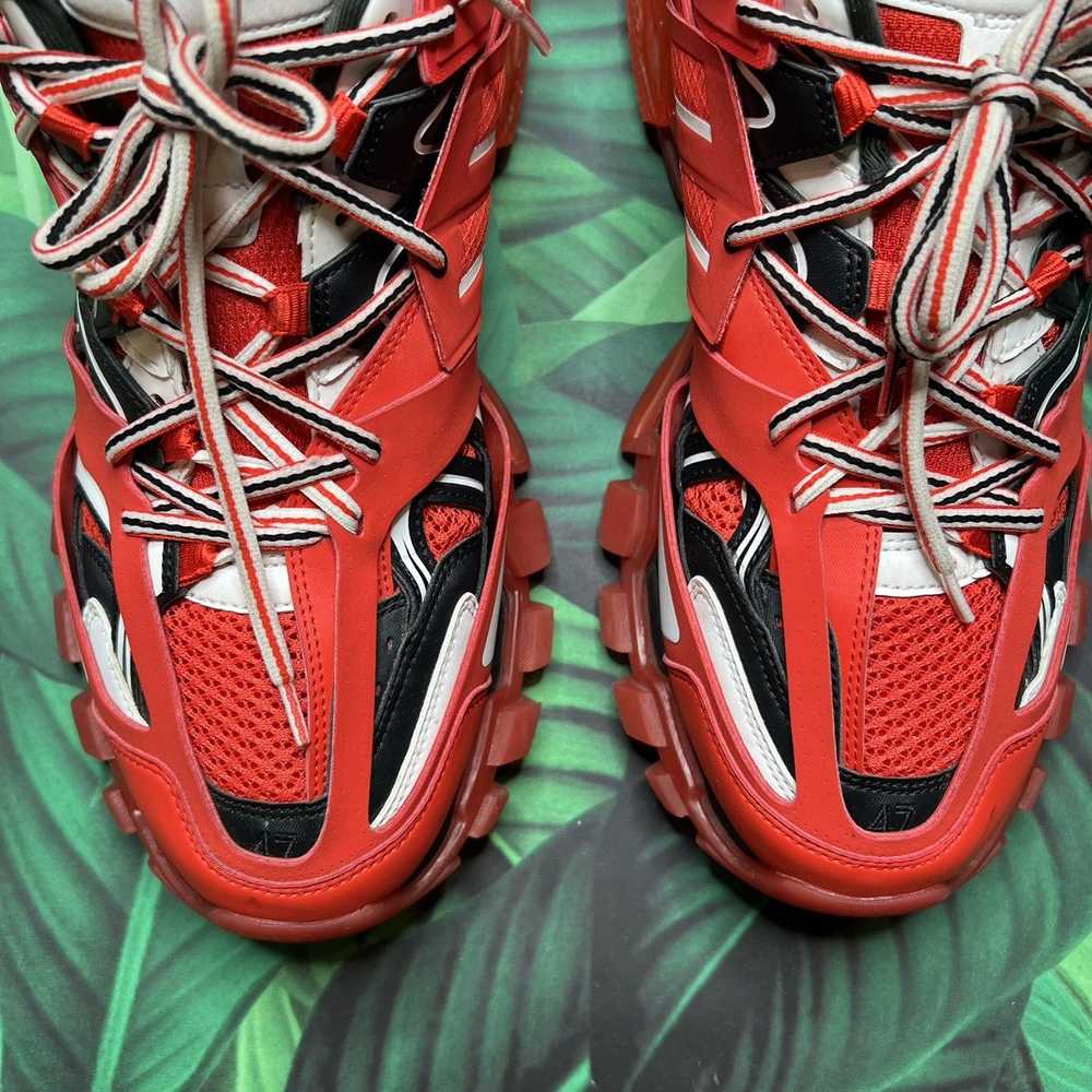 Balenciaga Track sneaker ‘clear sole red’ Sz- 14M… - image 6