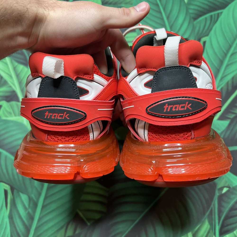Balenciaga Track sneaker ‘clear sole red’ Sz- 14M… - image 8