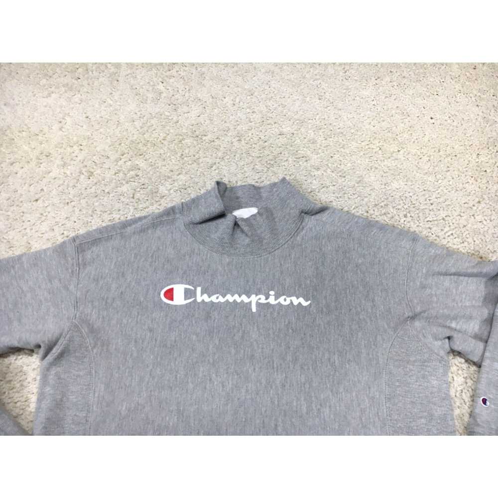 Champion Champion Sweater Womens Medium Gray Pull… - image 2