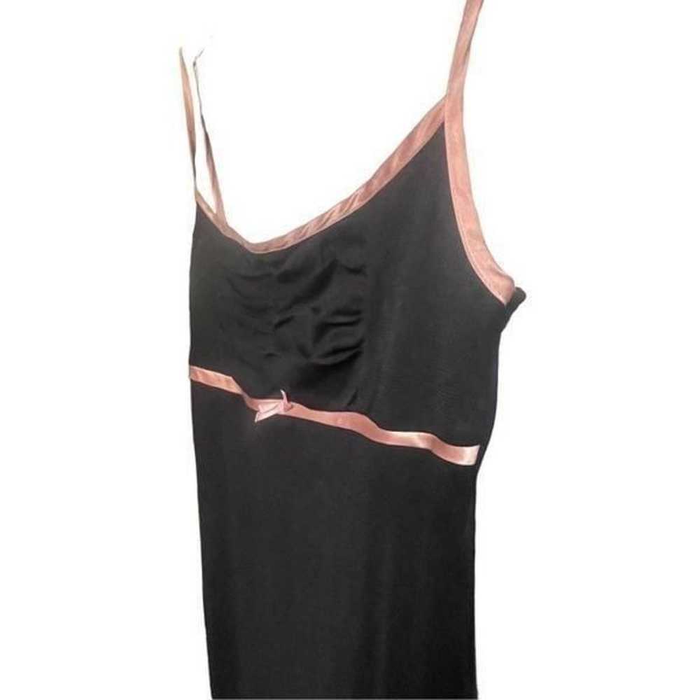 Vintage y2k Miss Me black and pink midi dress siz… - image 6
