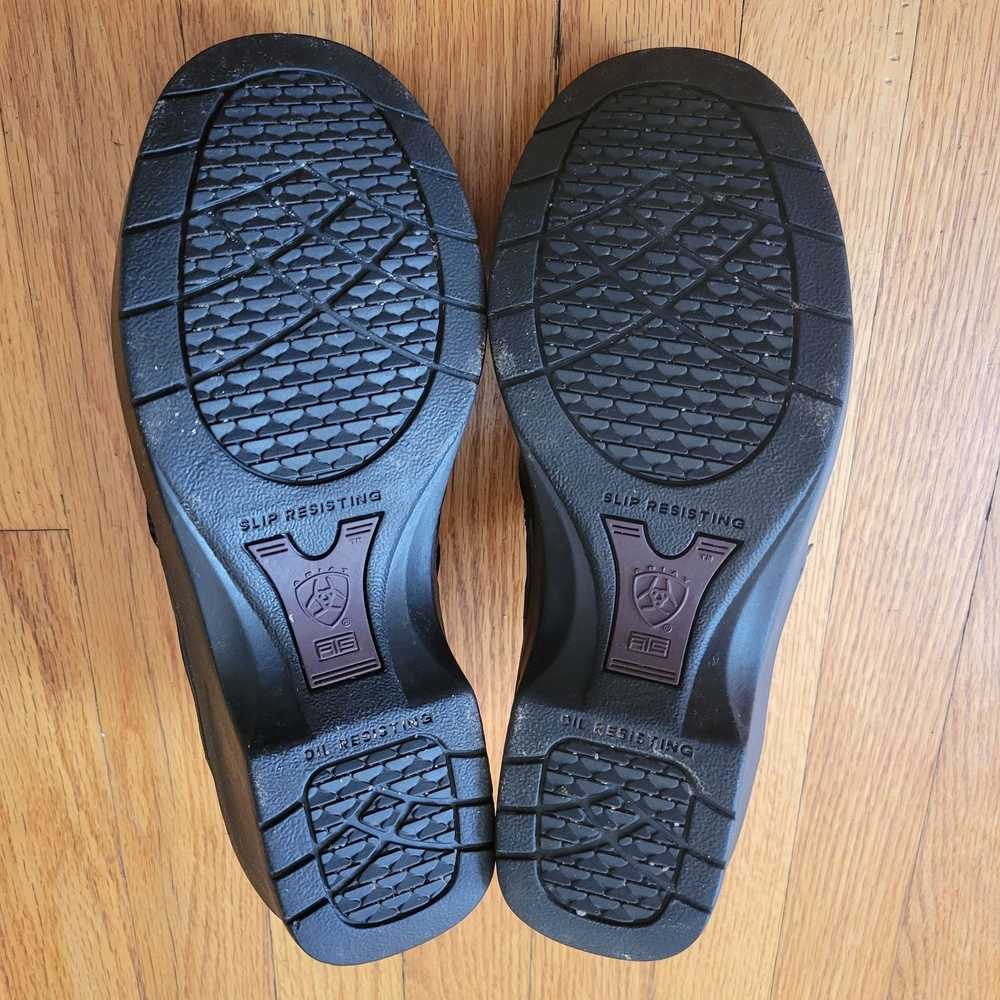 Ariat Ariat Clogs 8C Black Leather Comfort Slip O… - image 2