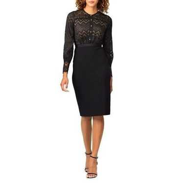 CATHERINE DEANE Button Front Noelle Dress in Blac… - image 1
