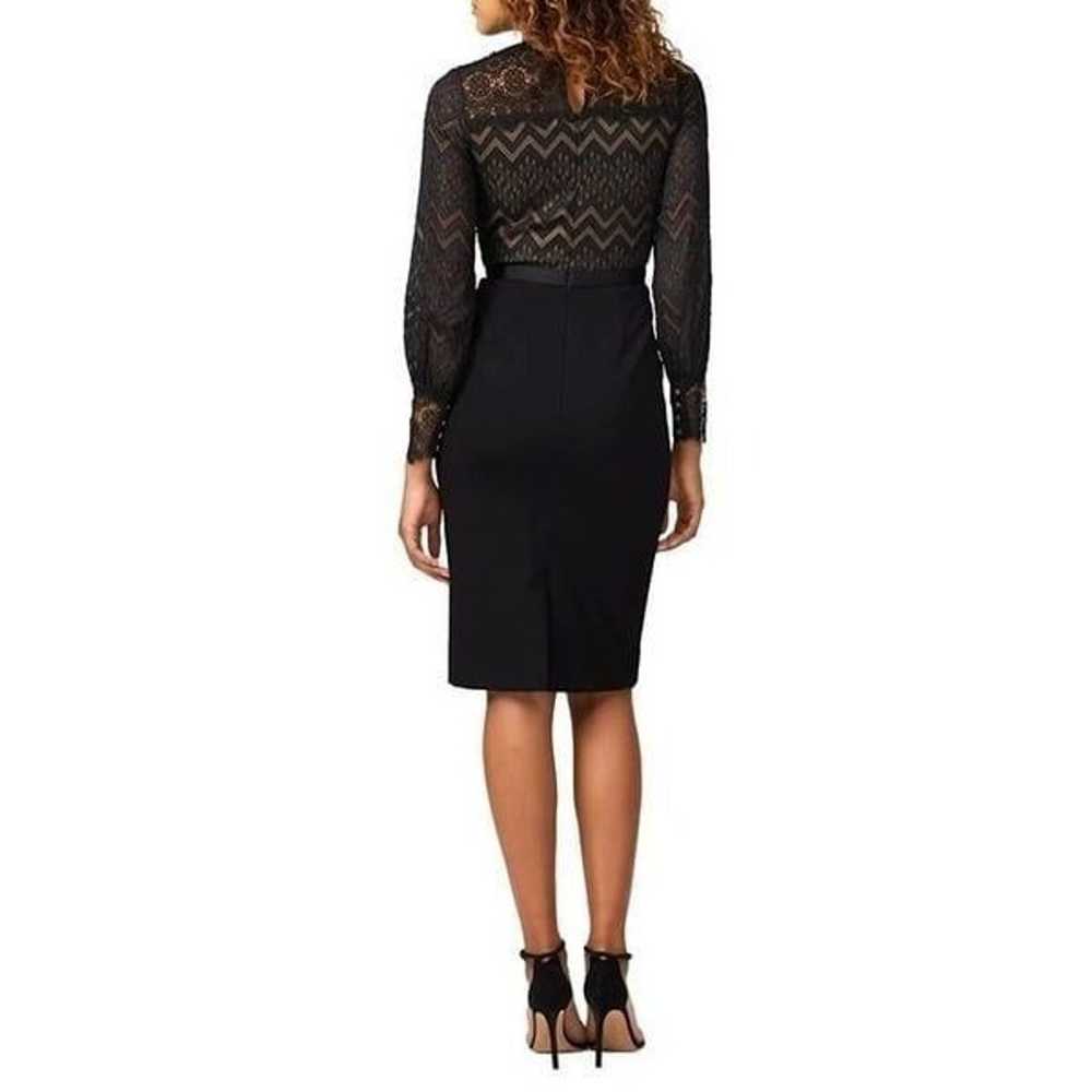 CATHERINE DEANE Button Front Noelle Dress in Blac… - image 2