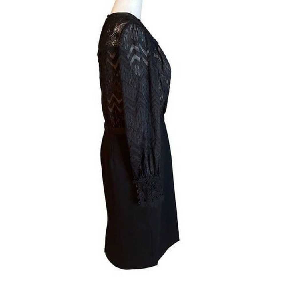 CATHERINE DEANE Button Front Noelle Dress in Blac… - image 6