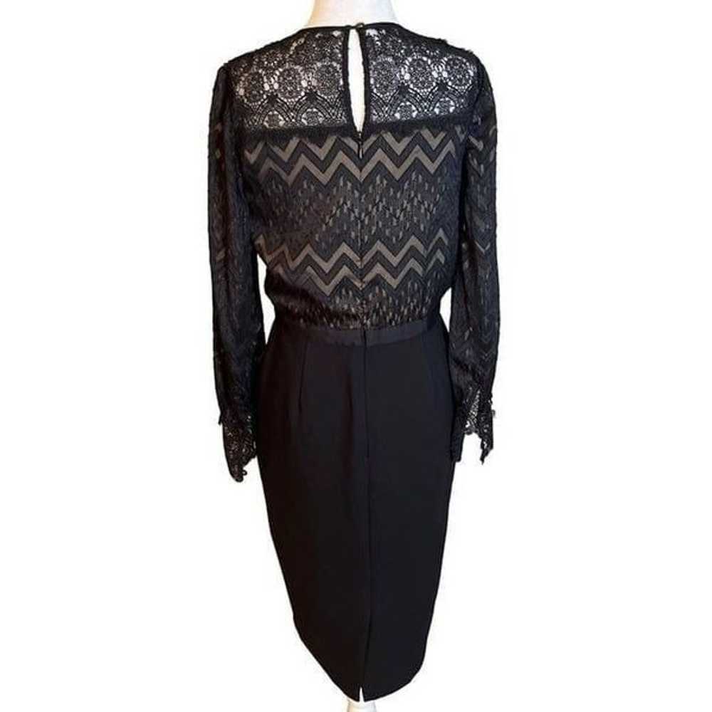 CATHERINE DEANE Button Front Noelle Dress in Blac… - image 7