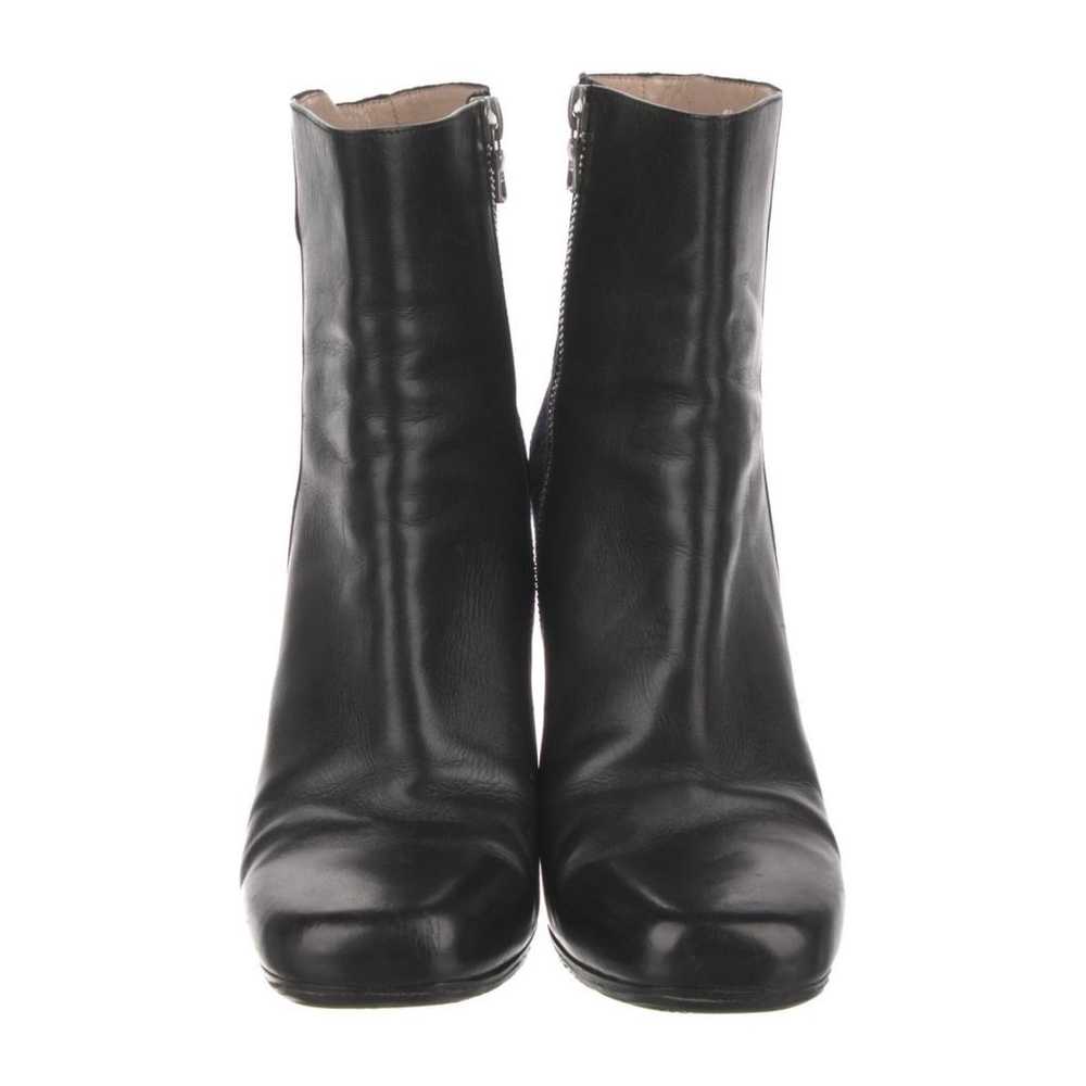 Dries Van Noten Leather riding boots - image 3