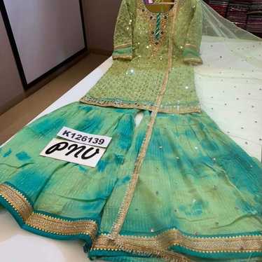 Pakistani/ indian gharara dress suit